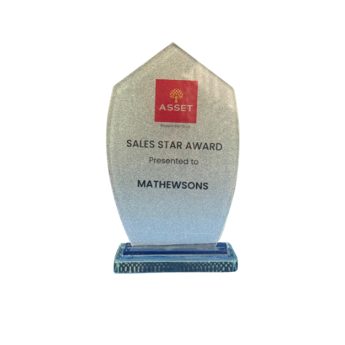 Honoured by Asset Homes with the Sales Star Award